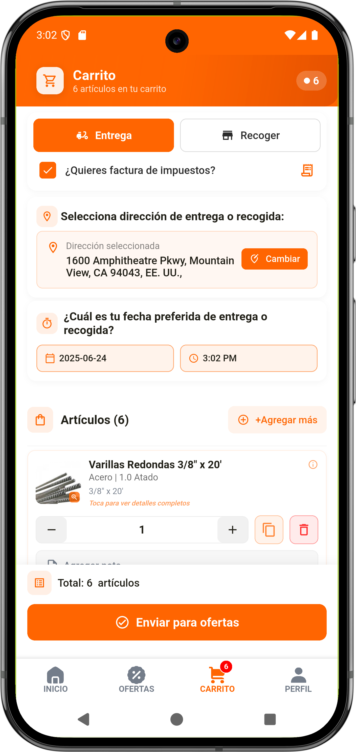 Carrito de Compras
