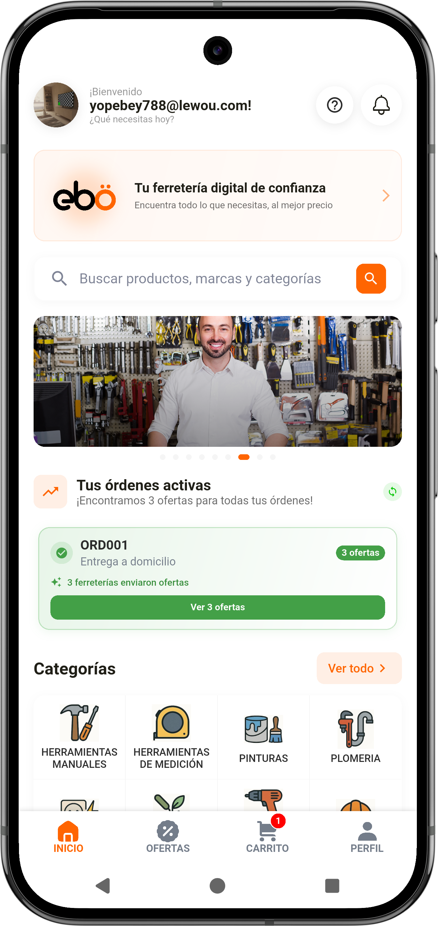 Pantalla Principal